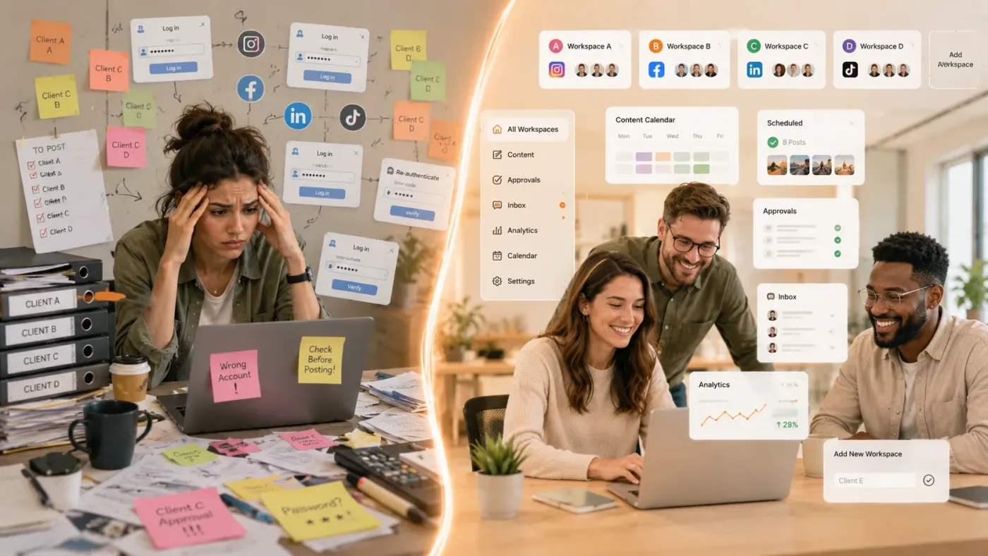 Juggling Multiple Client Accounts