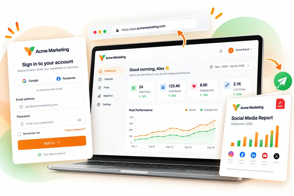 Client portal login