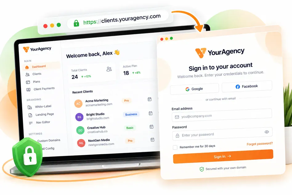Client portal login