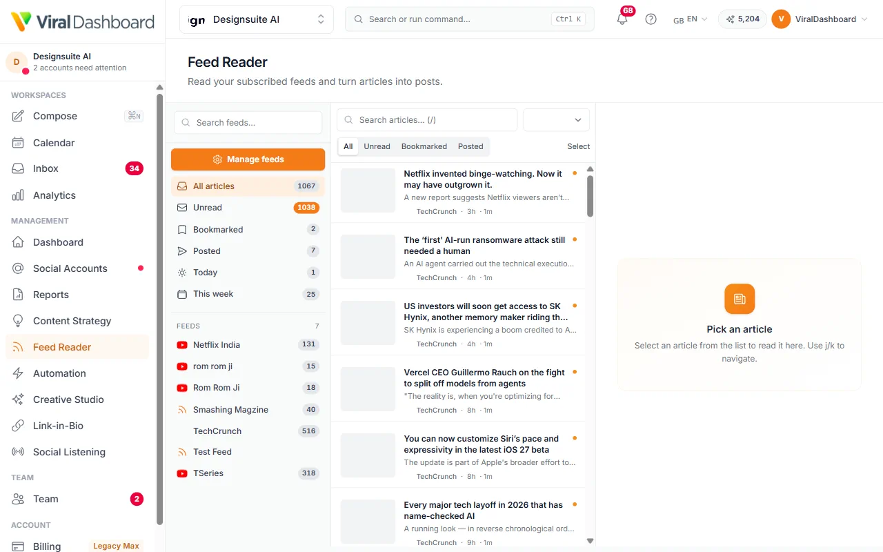 The Feed Reader