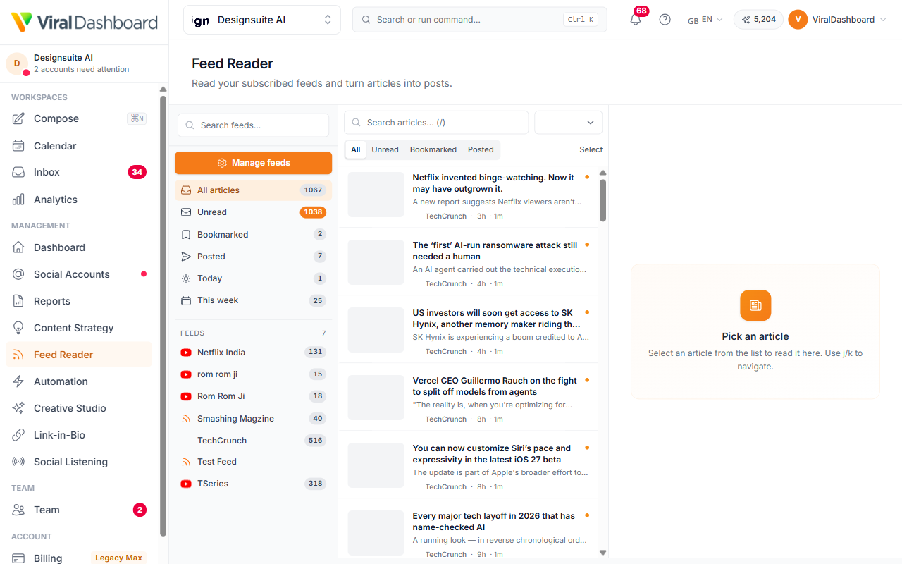 The Feed Reader