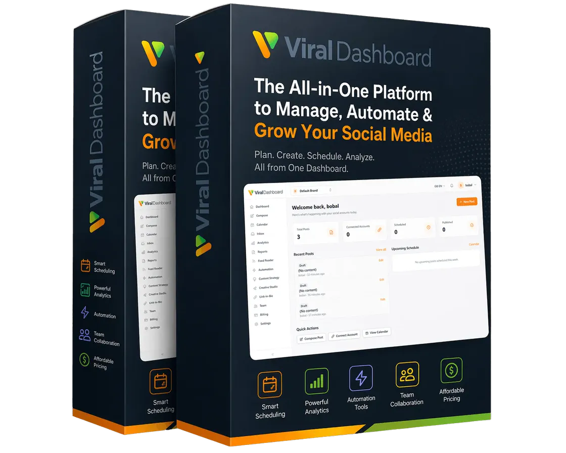 Viral Dashboard box shot